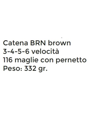 CATENA 1/2X3/32 6-7-8 VEL.