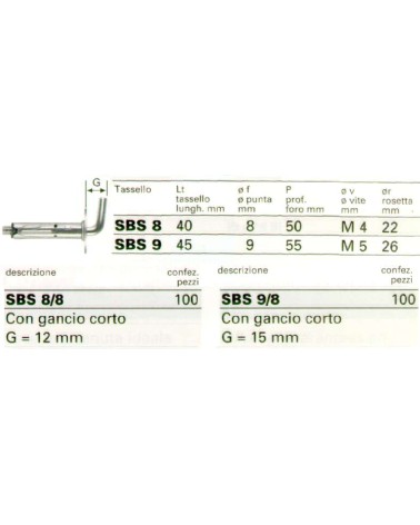TASSELLI SBS 8/8 ACC  100P