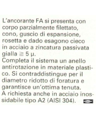 TASSELLI FA  8x70 AC      