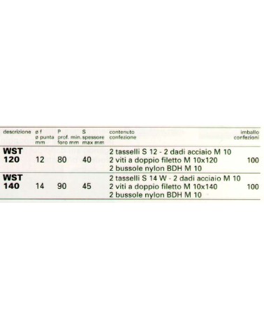 TASS.FIS.LAVABO WST 140 X 