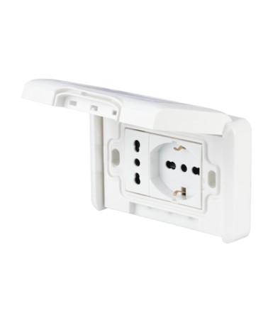 PLACCA ESTERNO PRESA +SCHU