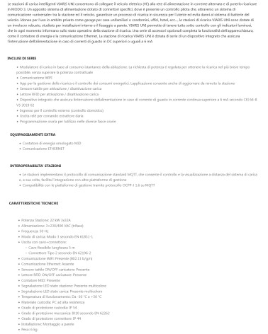 WALLBOX 22KW 3X32A CAVO 5M