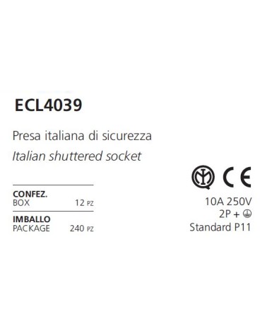 PRESA 2P+T 10A ANTR.      