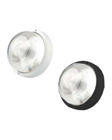 PLAFONIERA TONDA E27 BIANC