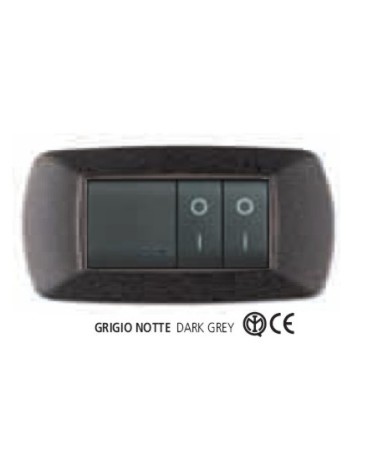 PLACCA MYLIFE 4P NERO OPA 