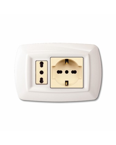 PLACCA TONDO'UNEL DEC BIAN