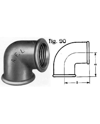 90 GOMITI FF ZINC 1/8     