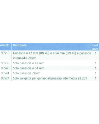 GANASCIA AVVOLG. diametro 42 SANHA