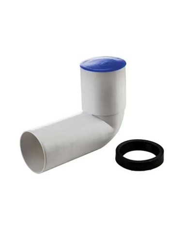 CURVA WC PROLUNGATA diametro 90   