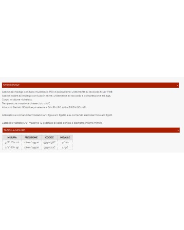 VALV TERM SQUA RAM 3/8    