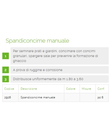 SPANDICONCIME/SEMINA/SALE 