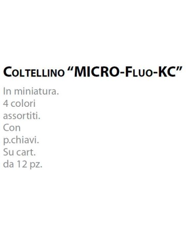 P/CHIAVI COLTELLINO   12PZ