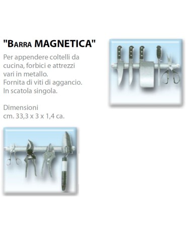 BARRA MAGNETICA P/COLTELLI