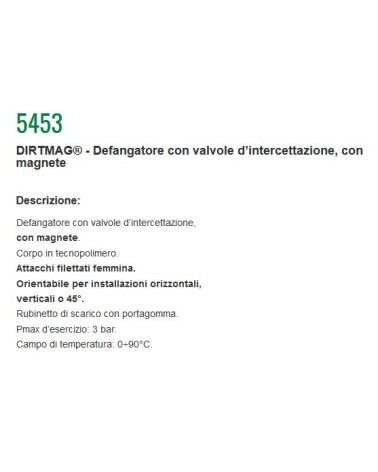 DEFANG. DIRTMAG 3/4 C/VALV