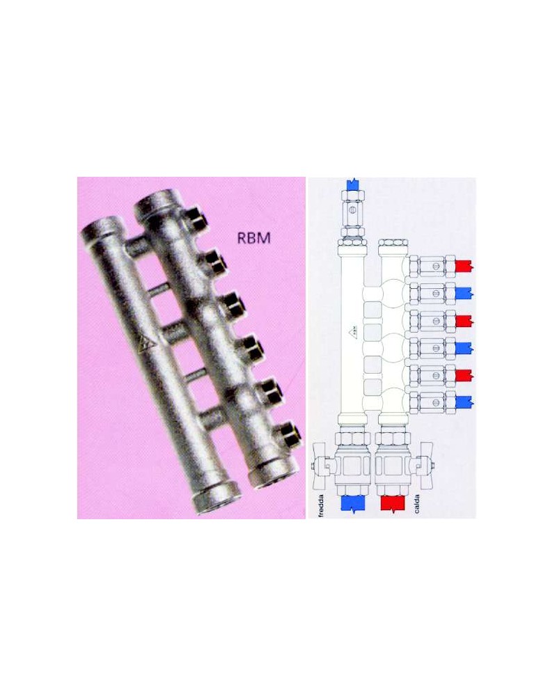 COLLETTORE MONOBL. M8  3/4