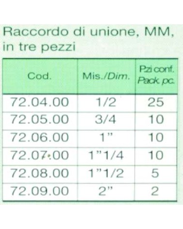 BOCCHETTONE MM 1/2 NICHEL 
