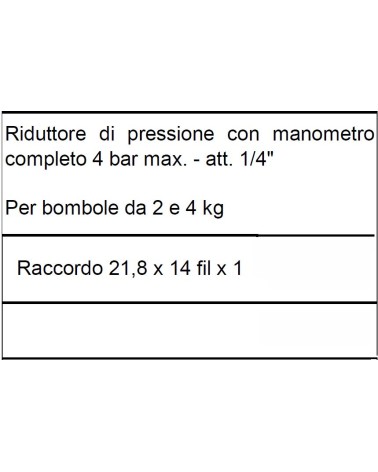 RIDUT PRESS C/MAN 4BAR 1/4