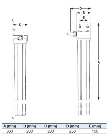 ANTICAL ONEFLOW 38/LM 3/4"