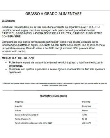 GF506 GRASSO ALIM BIA 500M