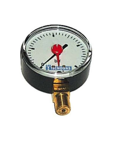 MANOMETRO RAD 0-6 diametro 80 3/8 