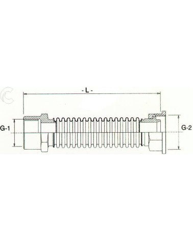 FLESS GAS 3/4X1,1/4F 10-20