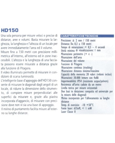 MISURATORE DISTANZA/VOLUME