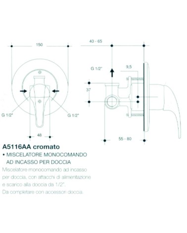 SEDILE RALL.FORMA BIANCO  