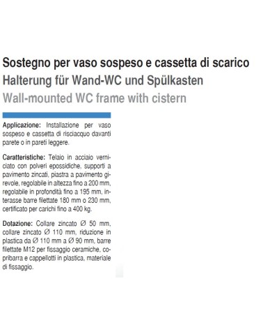 CASS DIVINA DUO+ WC SOSP  