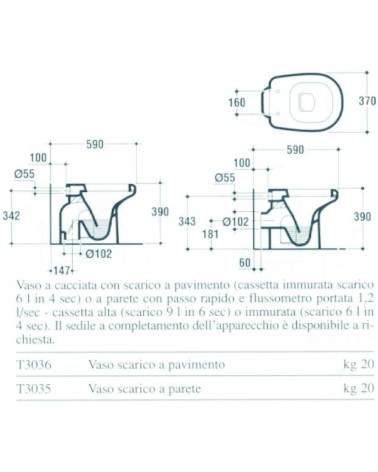 MENSOLA FISSA LAV.ATLANTIS