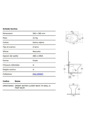 VASO SC/PAVIM.ORIENT BIANC