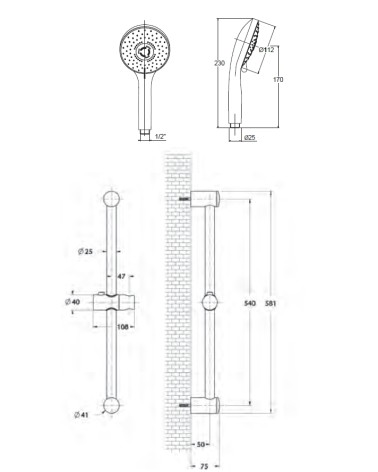 SALISCENDI DIANA 5J C/PORT