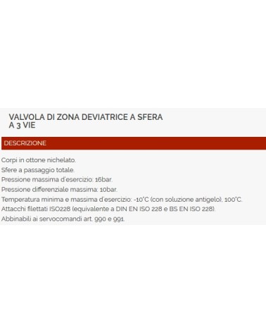 VALV ZONA DEVIAT 3V DA 3/4