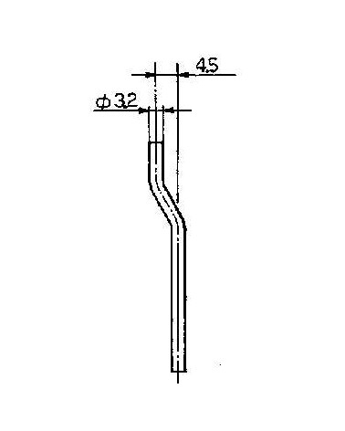 TUBO DI RACC.CASS.x WC EST