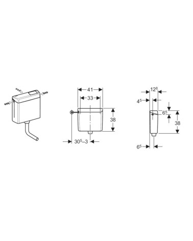 CASSETTA ESTERNA AP123 BIA