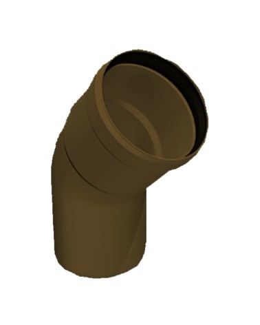 CURVA 45? 80 PPS-UV T/MORO