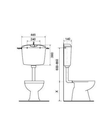 CASSETTA SMERALDO 2 BIANCA