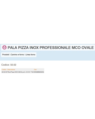 PALA PIZZA INX 35X34 C/MAN