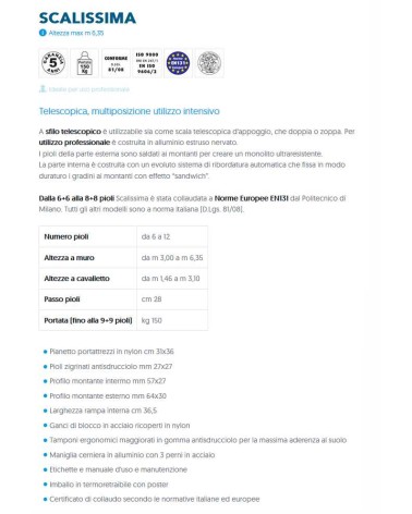 SCALA SCALISSIMA 10+10 GR 