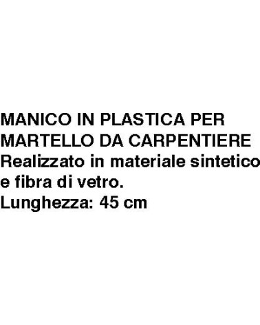 MANICO PVC RICAMBIO cm 45 
