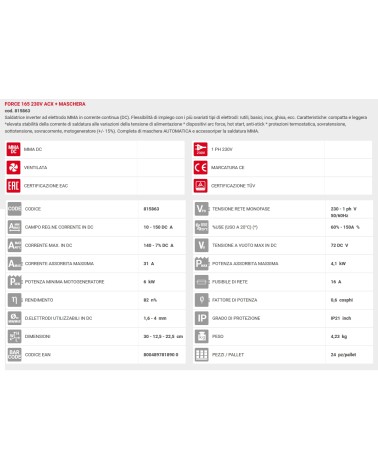SALD FORCE 165 C/MASC CR L