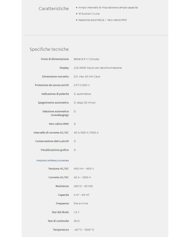 PINZA AMPEROM.DIGIT CM-100