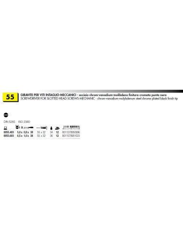 GIRAVITE NANO TAGLIO 5x0.8