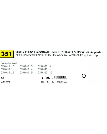 SERIE 9 CHIAVI ES.SFERICA 