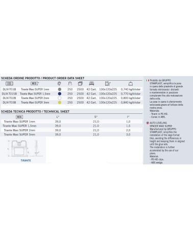 DISTANZ AUTOLIV 1 MM 250PZ