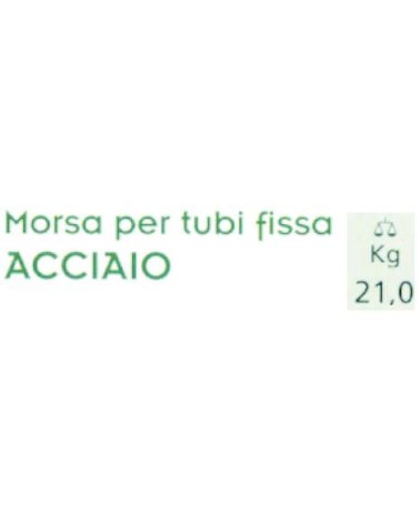 MORSA PER TUBO FISSA 4    
