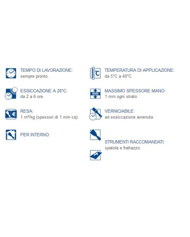 STUCCO K2 ROVERE 500 GR   