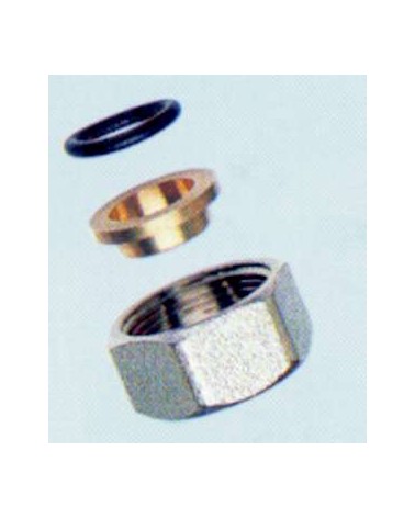 RACCORDO TUBO RAME  18    