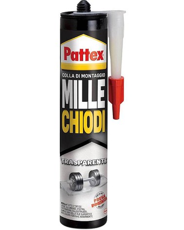 ADESIVO MONTAGGiO MILLECHIODI TRASPARENTE GR.310