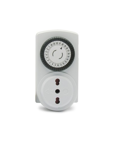 Avidsen 103822 Mini programmatore a segmenti giornaliero. Spina 16A. Tempo minimo di operazione: 30 minuti. Tensione di lavoro: 