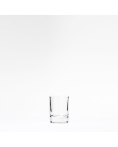 Bicchiere da shot in vetro da 4,5cl. Linea Indro 45